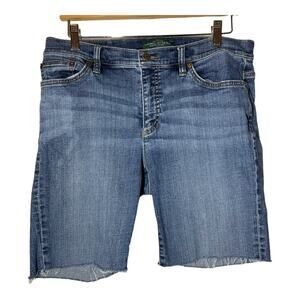 LRL Lauren Ralph Lauren DIY Cut off Jean Shorts  Bermuda Length 12 Jorts